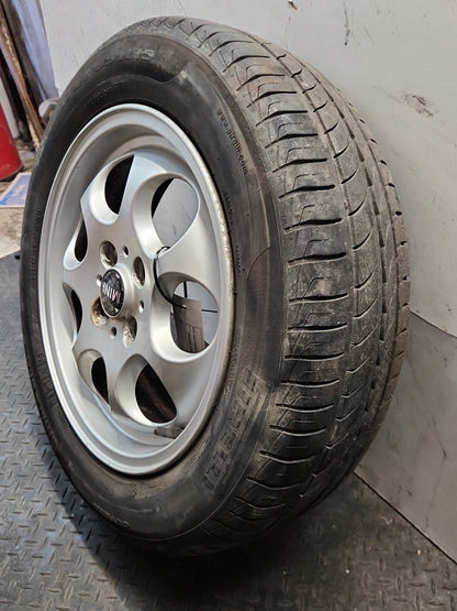 2012 Mini Cooper Clubman R55 15" Alloy Wheel with Tyre 175/65/15 ~6mm 1512458