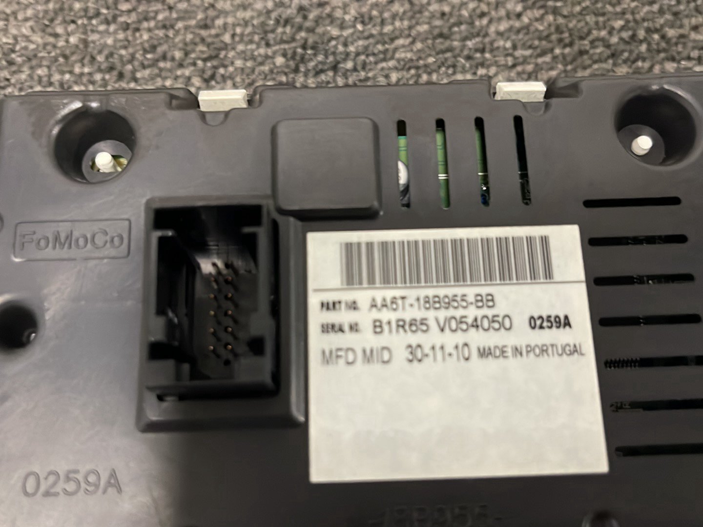Ford Fiesta MK7 Hatchback Genuine Multi-Function Display AA6T-18B955-BB
