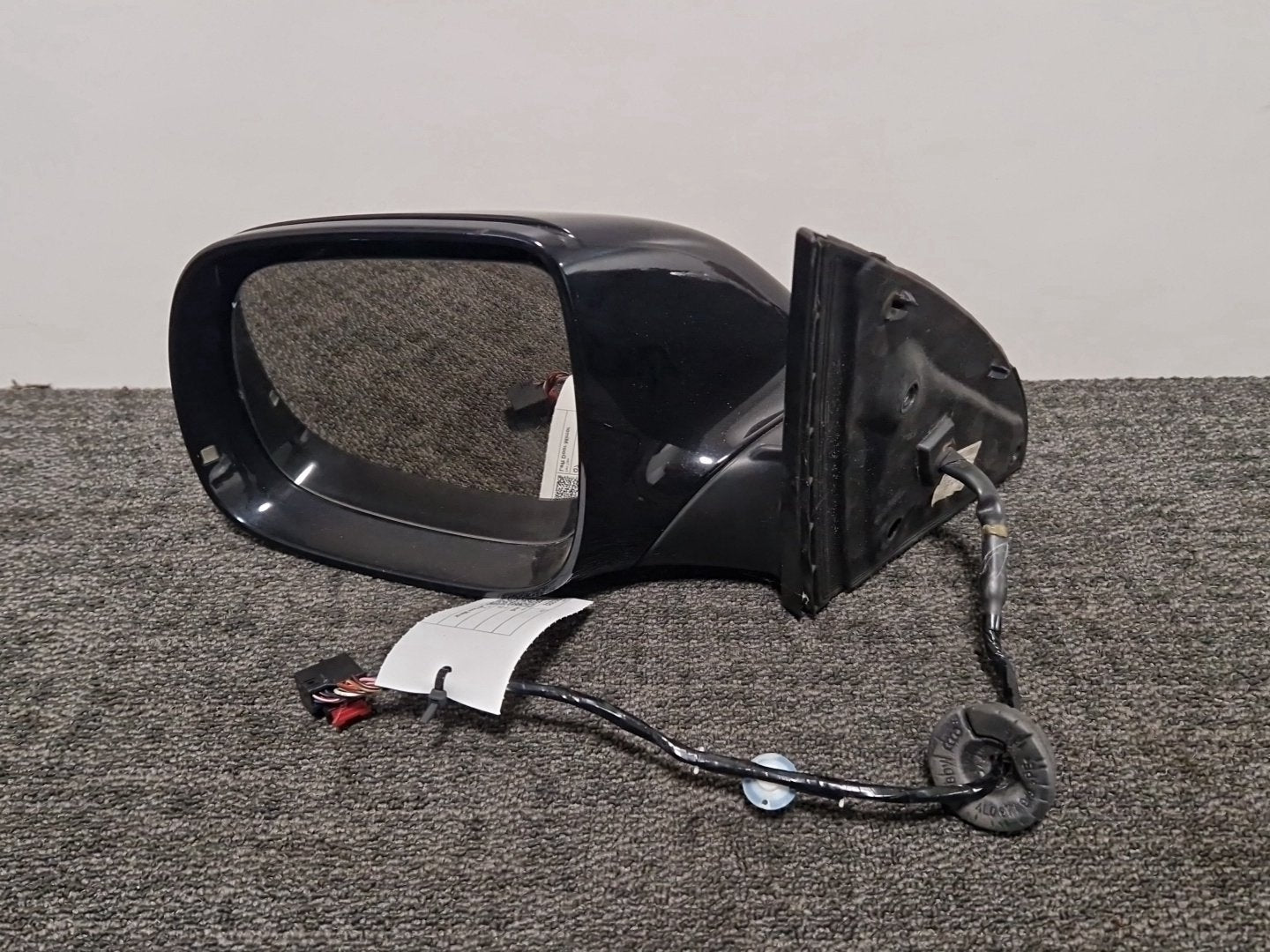 Audi Q7 4L Genuine Front Left N/S Passenger Door Wing Mirror in Black