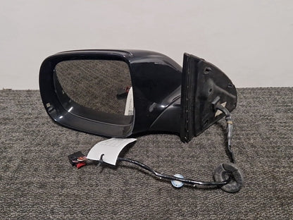 Audi Q7 4L Genuine Front Left N/S Passenger Door Wing Mirror in Black