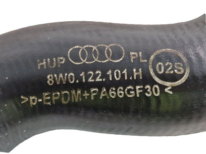 16-19 AUDI A4 B9 SPORT GENUINE OEM ENGINE WATER COOLANT PIPE HOSE 8W0122101H