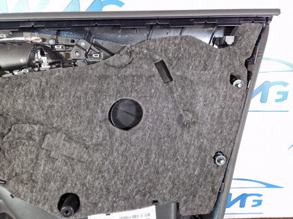 12-18 AUDI A6 C7 PASSENGER SIDE FRONT LEFT DOOR CARD PANEL 4G1867105 4G0837019