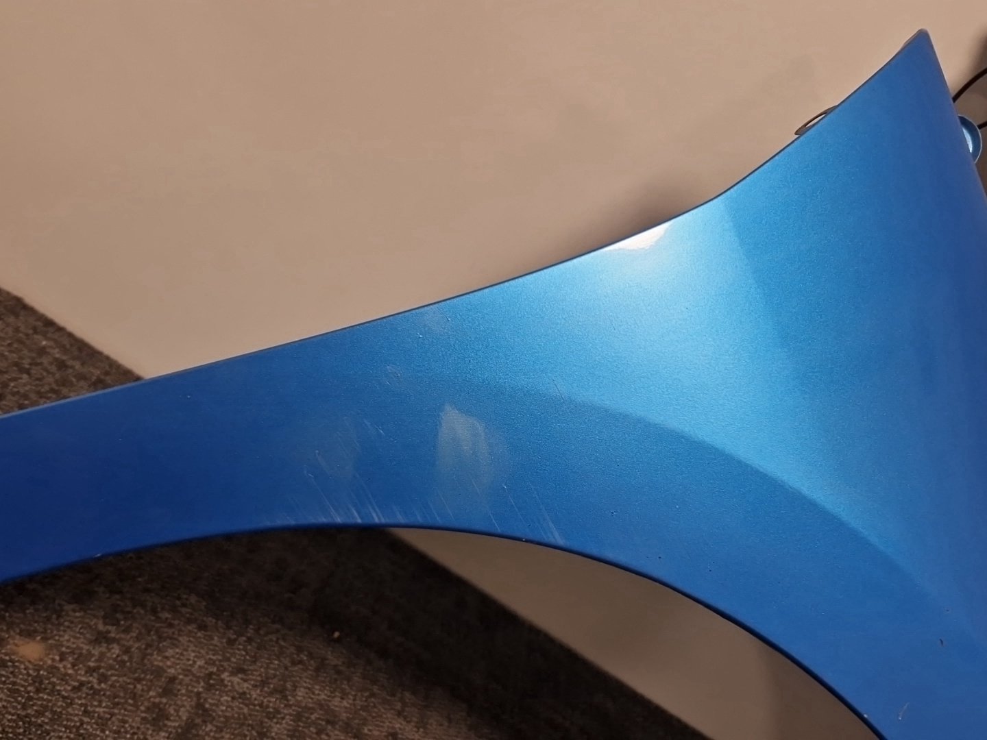 Honda Insight MK2 (ZE2) Hatchback Front Right O/S Driver Wing Fender Panel in Blue