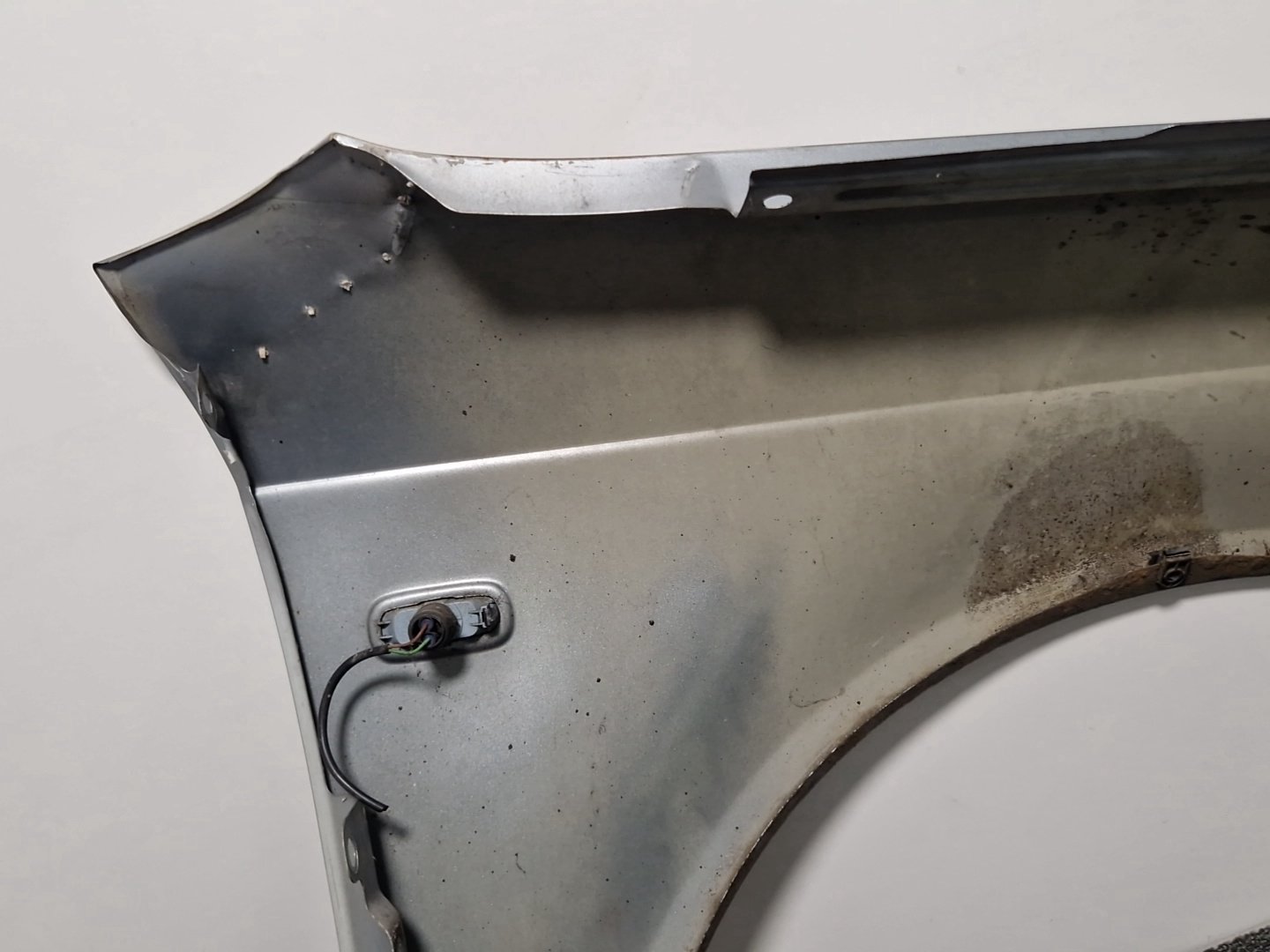 Audi A4 B7 Saloon Front Left N/S Passenger Wing Fender Panel in Quartz Grey Metallic Q4/ Y7G