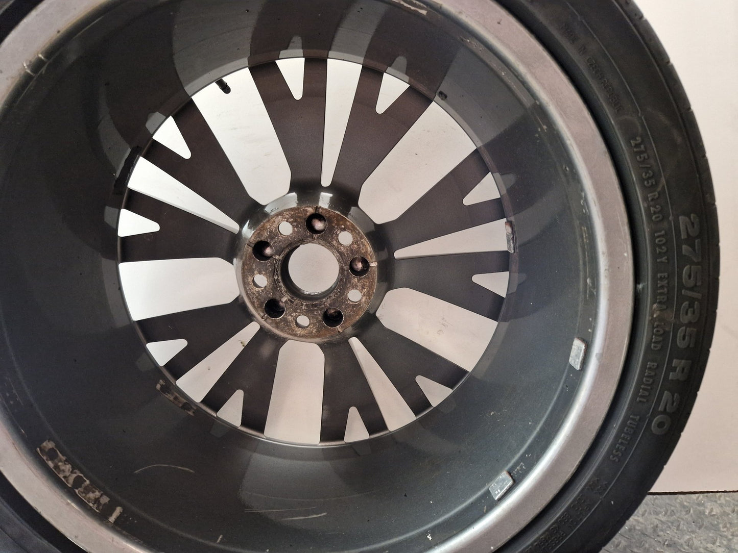 Audi A7 4G 20" Alloy Wheel with Tyre 275/35/20 ~5mm 4G8601025AE