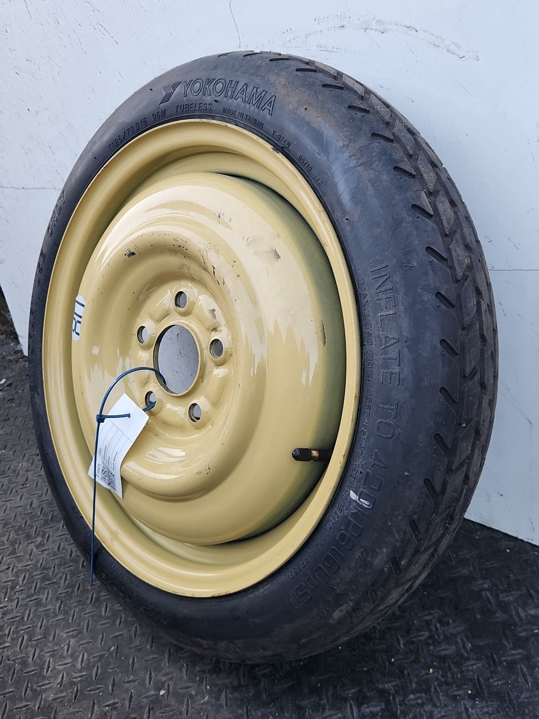 Mitsubishi Lancer MK5 (CX8A) Hatchback 16" Spare Wheel with Tyre 125/70/16
