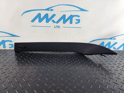11-18 BMW 6 SERIES F06 A PILLAR TRIM PASSENGER LEFT SIDE COVER BLACK 8051013