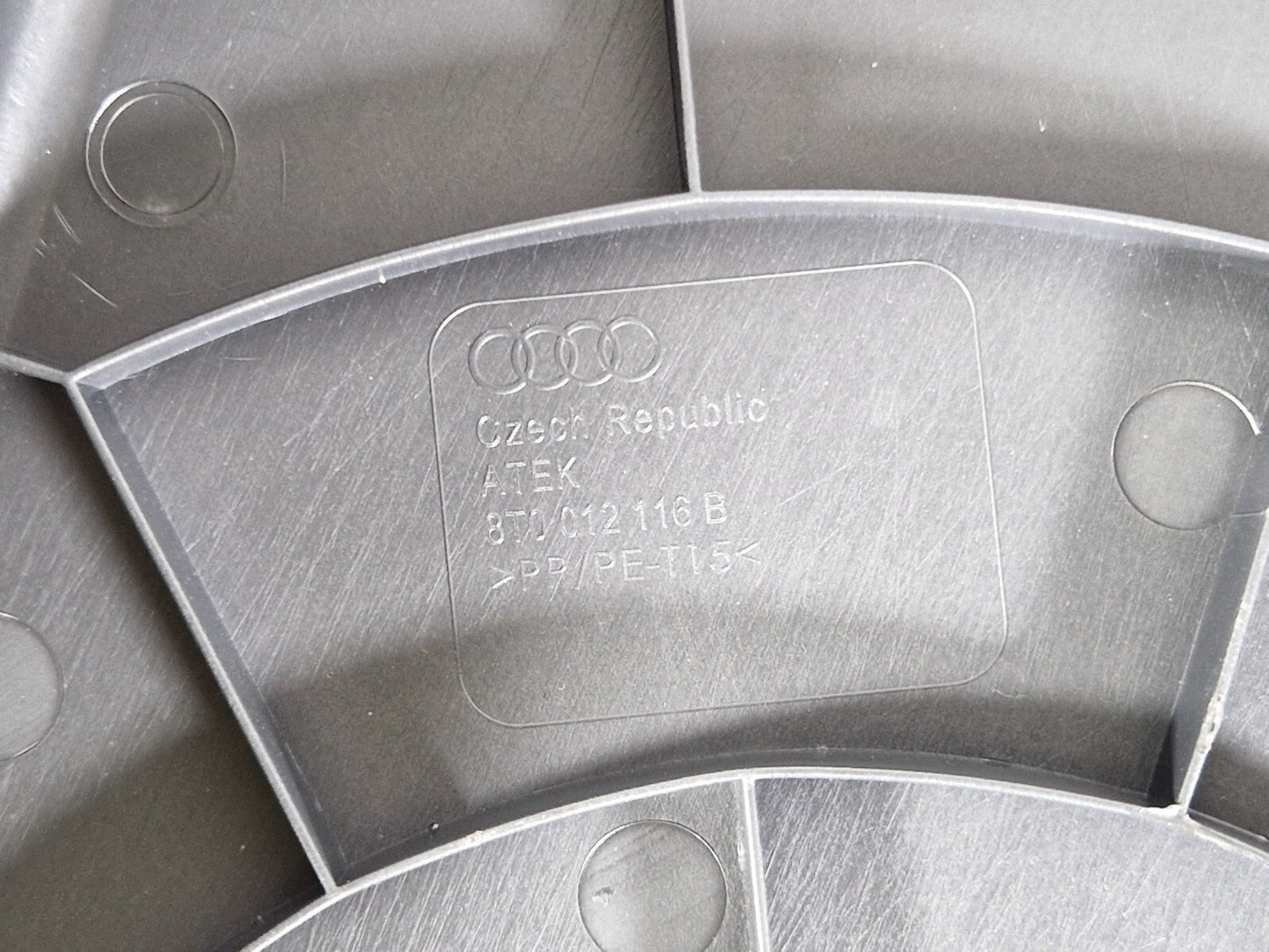 Audi S5 8T Spare Wheel Toolkit Cover 8T0012116B