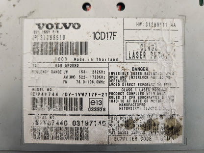 Volvo V50 MK2 FL (MW) Genuine Radio Stereo Head Unit 31288510