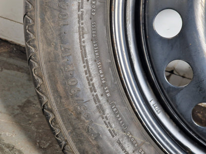 Volvo 17" Space Saver Wheel Continental 135/90/17