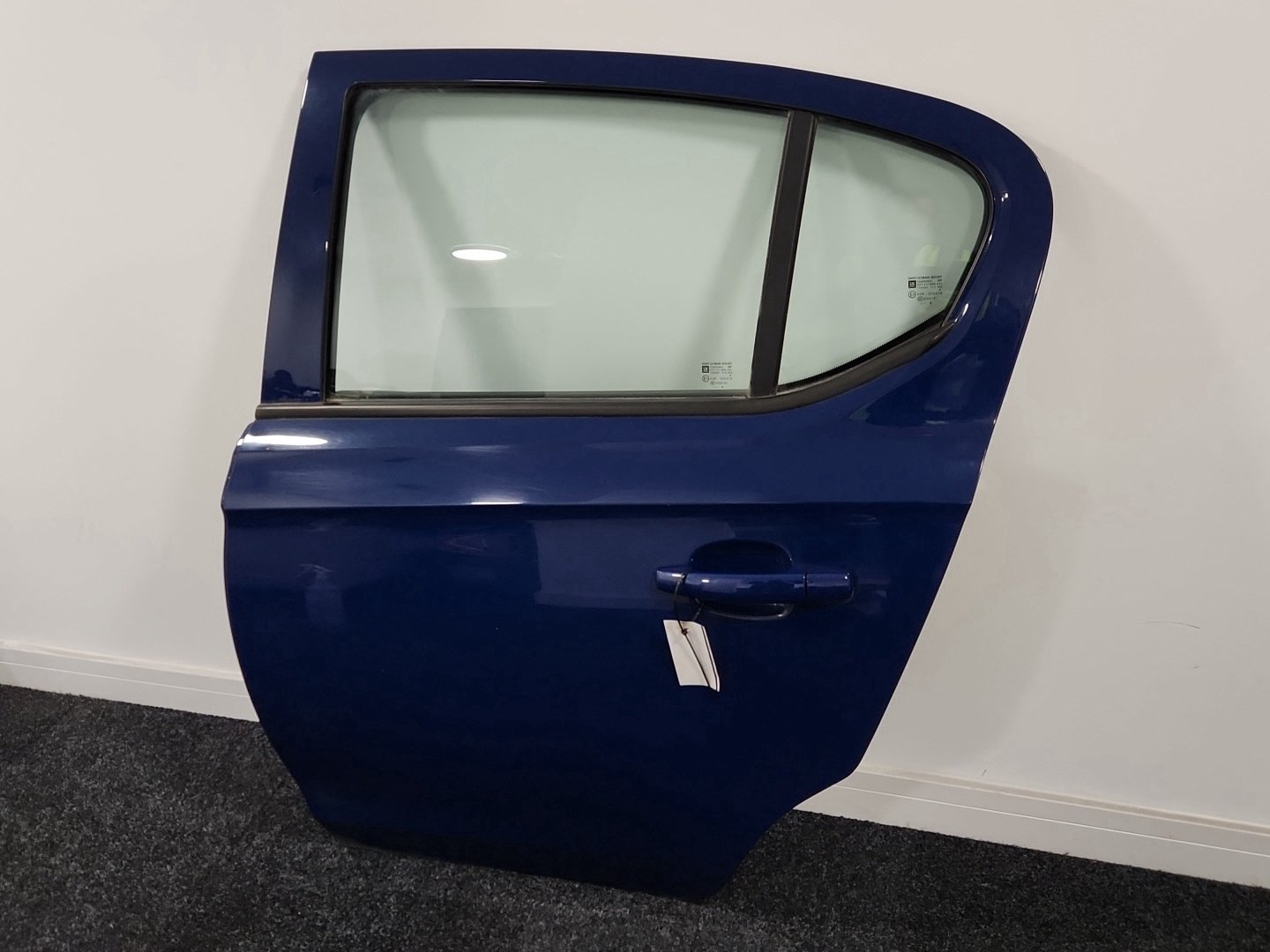 Vauxhall Corsa MK4 (E) (4500) Hatchback Rear Left N/S Complete Door in Blue