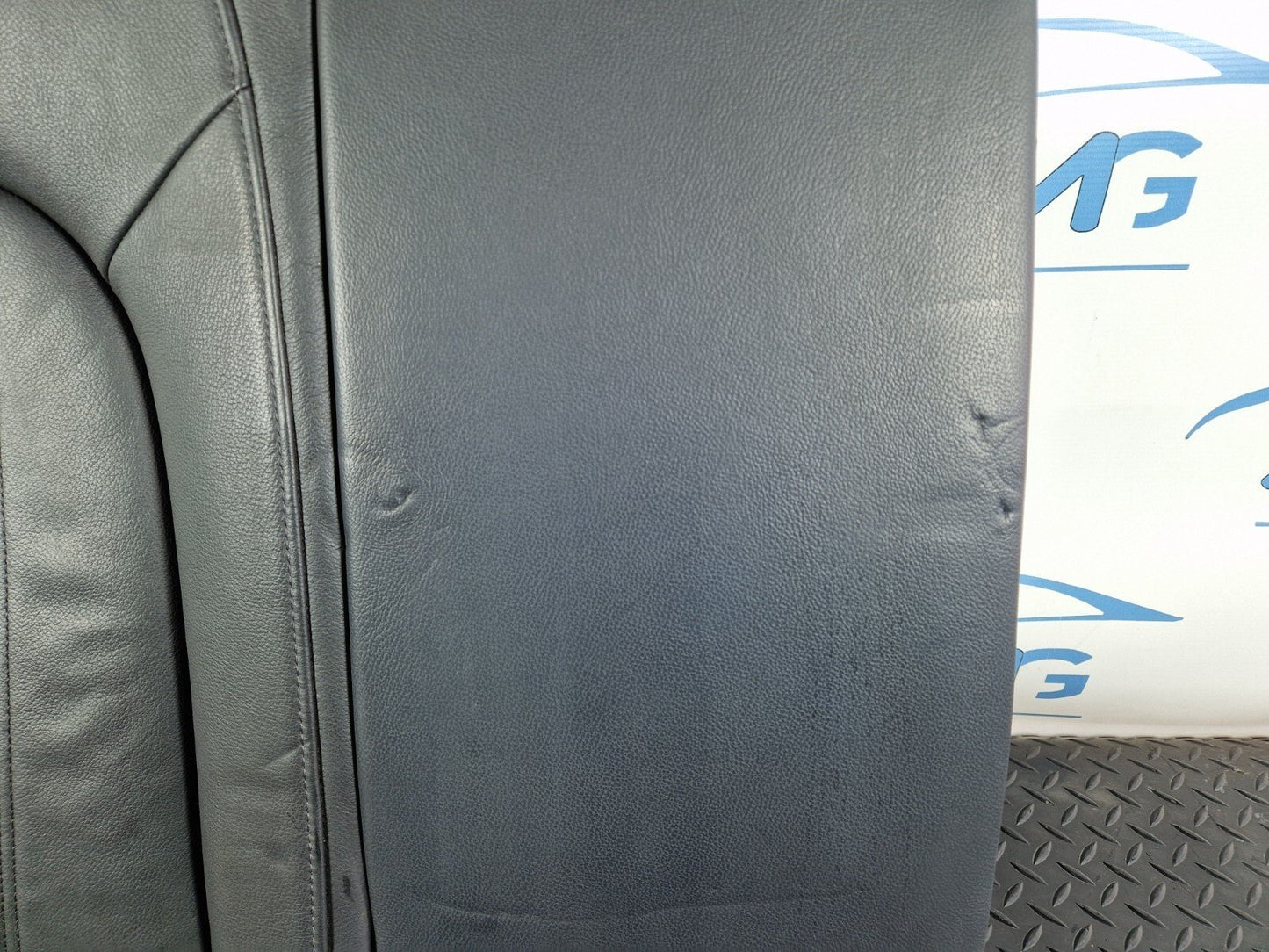 12-18 AUDI A6 C7 AVANT REAR O/S RIGHT SIDE BLACK LEATHER  SEAT BACKREST