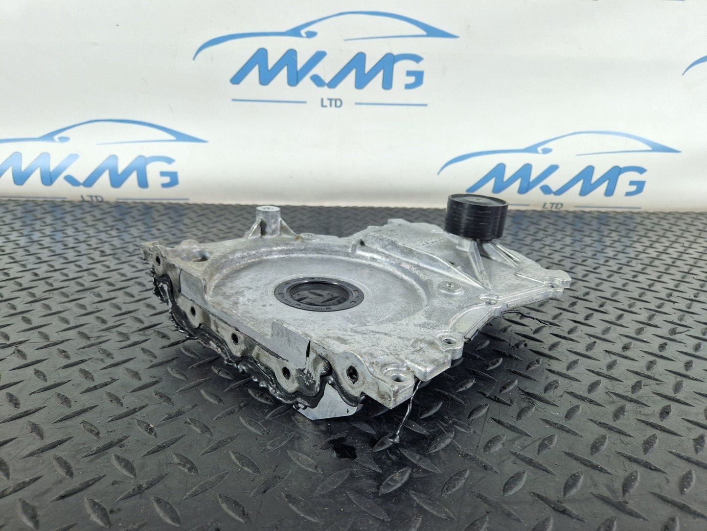 11-19 MERCEDES BENZ ML W166 642.826 ENGINE TIMING CHAIN COVER A6420150002