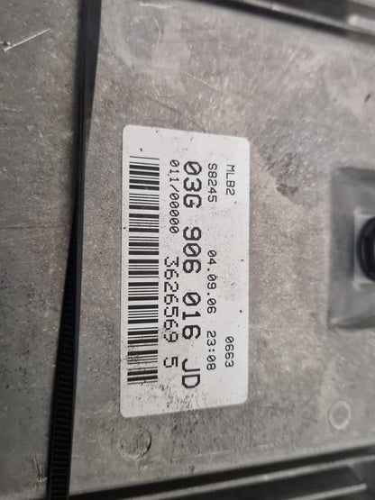 2006 Audi A4 B7 2.0 Diesel Genuine Engine Control Unit ECU 03G906016JD