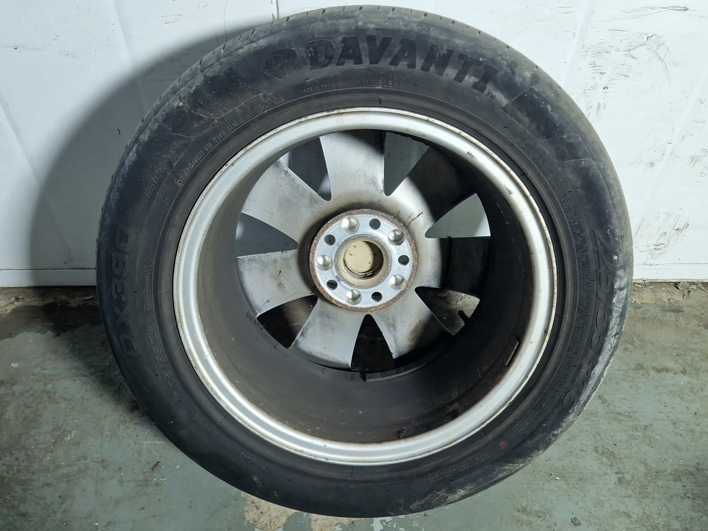 Audi A6 Quattro MK3 (4F)(C6) 16" Alloy Wheel with Tyre 225/55/16 5mm 4F0601025AJ