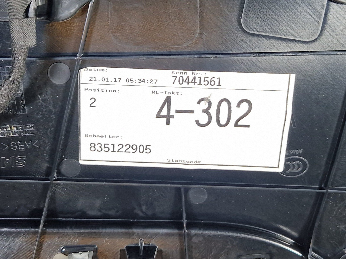 16-23 AUDI A5 F5 SPORTBACK S-LINE FRONT O/S DOOR CARD PANEL 8W8867134