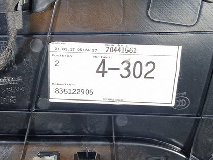 16-23 AUDI A5 F5 SPORTBACK S-LINE FRONT O/S DOOR CARD PANEL 8W8867134