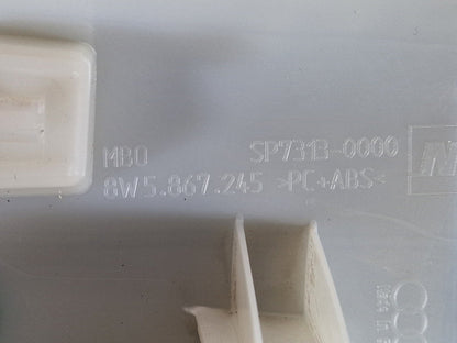 16-19 AUDI A4 B9 S-LINE SALOON GENUINE REAR LEFT N/S C-PILLAR TRIM 8W5867245