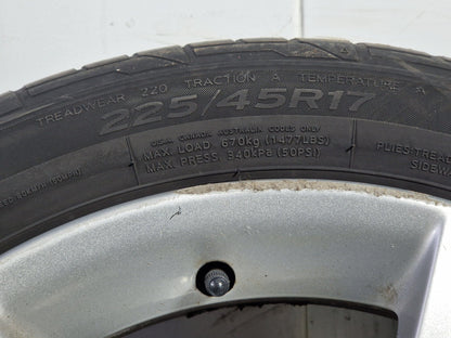 BMW 3 Series 320d E90 17" Alloy Wheel with Tyre 225/45/17 ~5mm 6791479