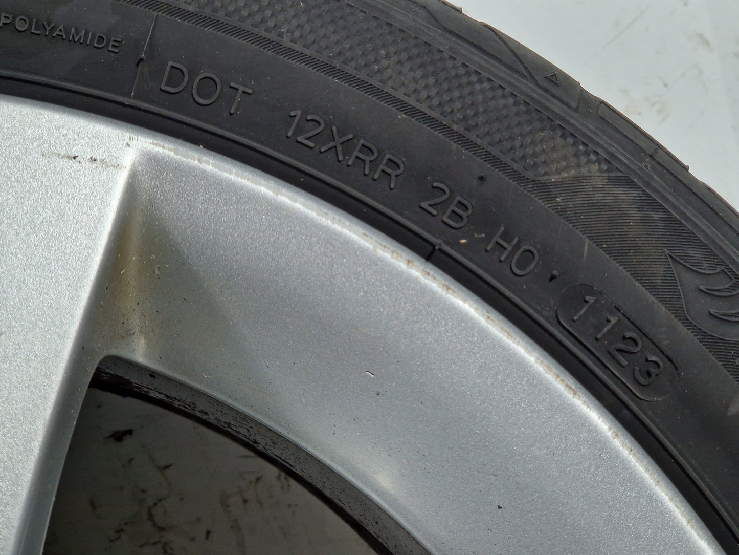BMW 3 Series 320d E90 17" Alloy Wheel with Tyre 225/45/17 ~5mm 6791479