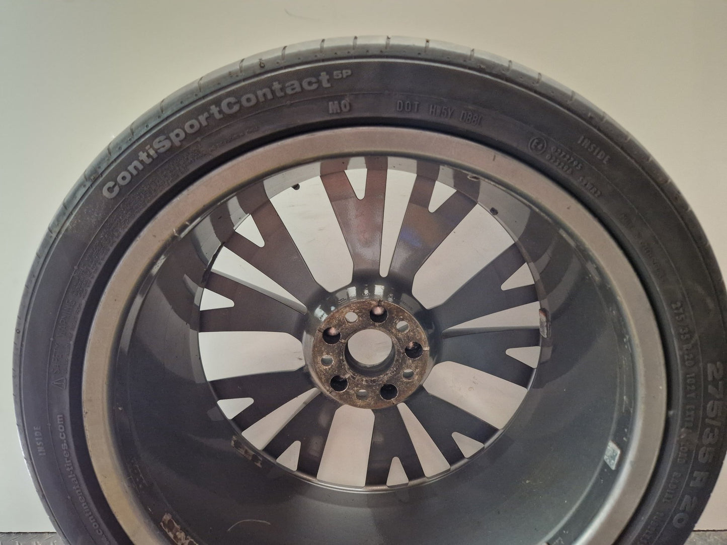 Audi A7 4G 20" Alloy Wheel with Tyre 275/35/20 ~5mm 4G8601025AE