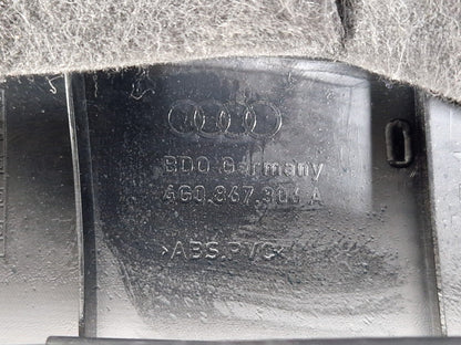 12-18 AUDI A6 C7 REAR RIGHT SIDE DOOR PANEL CARD 4G0867306A 4G0867222A
