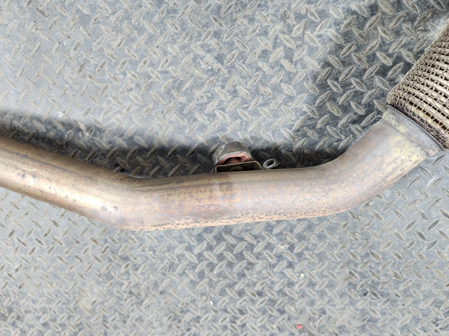17-24 AUDI S5 F5 CWGD GENUINE O/S PETROL ENGINE EXHAUST PIPE SILENCER 8W0253211C