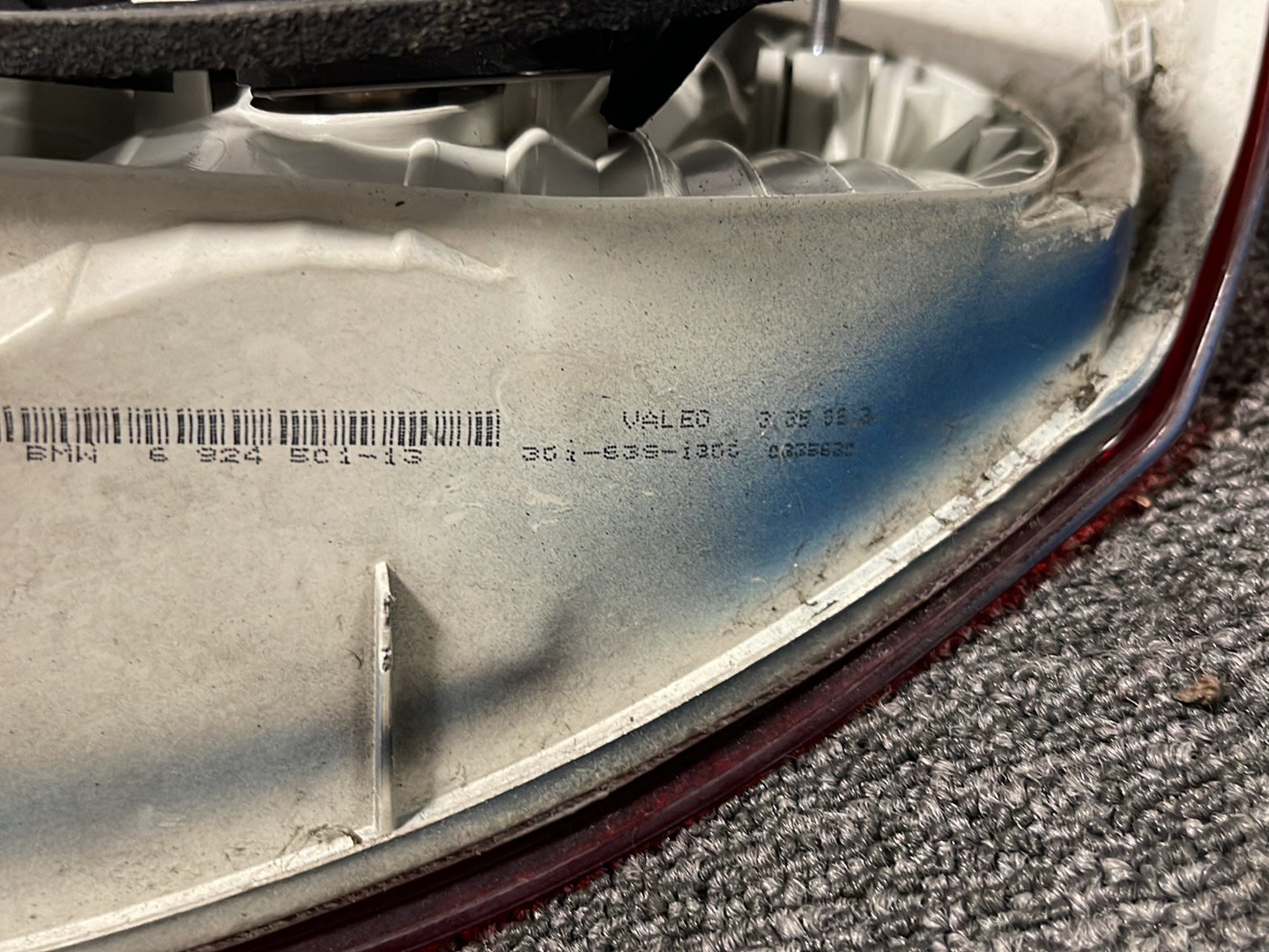 2006 BMW 120i E87 Genuine Rear Left N/S Passenger Tail Light 6924501