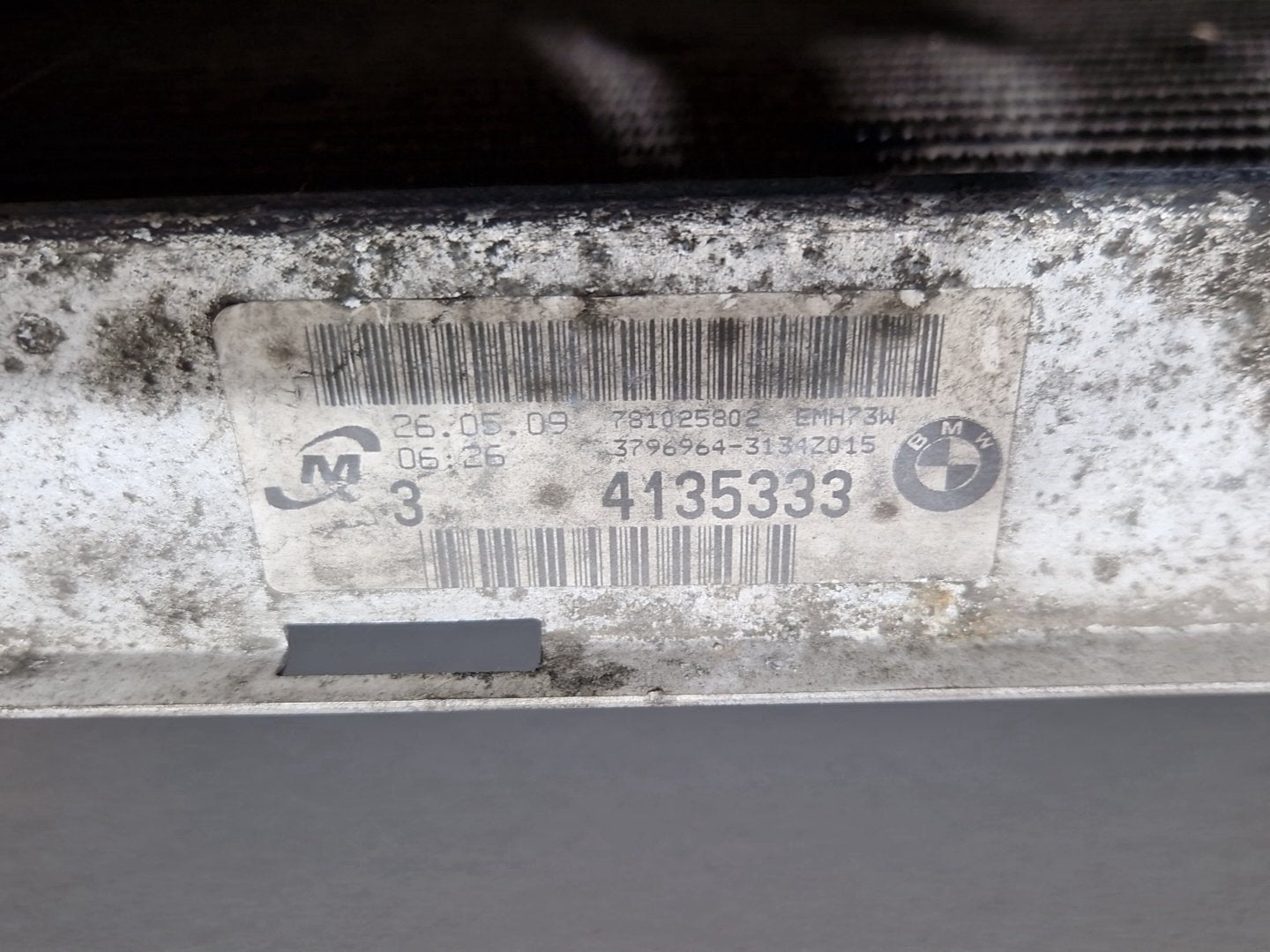 BMW 116d 2L Diesel 85kw N47D20K0 (N47D20A) Water Cooling Radiator 7788903-07