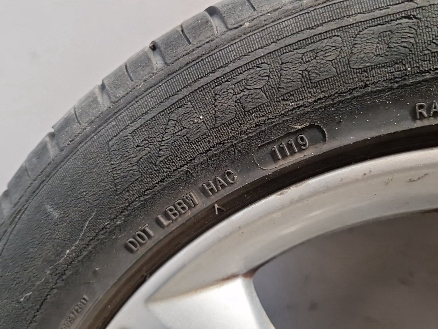 Ford Focus MK3 16" Alloy Wheel with Tyre 205/55/16 ~6mm CM5C-1007-AXA