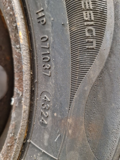 Peugeot Partner MK2 (PH1) (B9) Cargo Van Steel Wheel with Tyre 195/65/15 ~1mm
