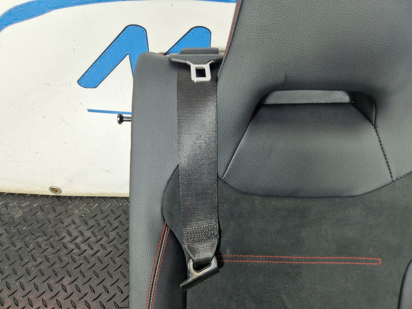 18-ON MERCEDES A CLASS W177 V177 AMG REAR LEFT N/S HALF LEATHER BACKREST SEAT