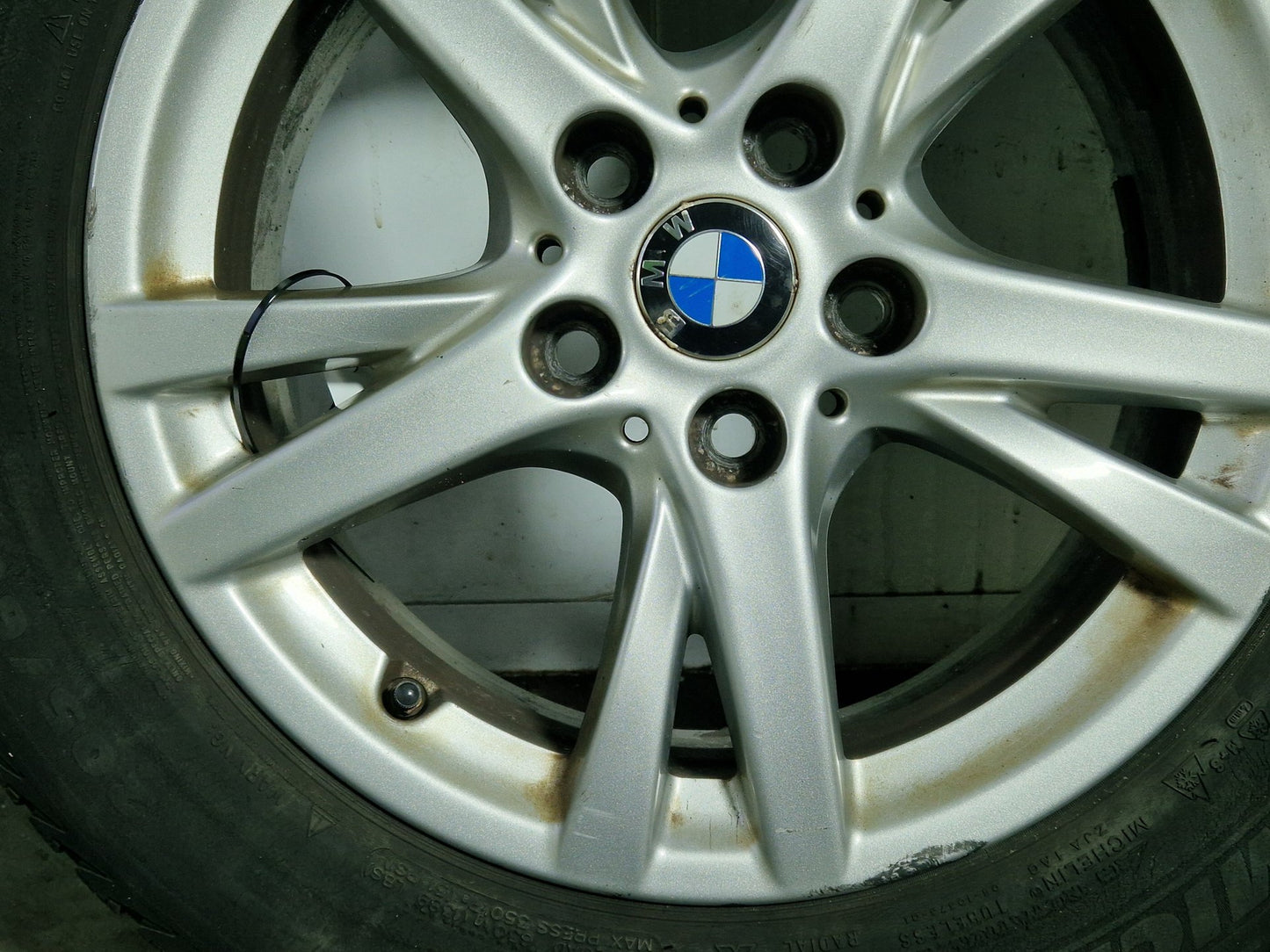 BMW 2 Series F45 F46 16" Alloy Wheel with Tyre 205/60/16 ~6mm 6855082