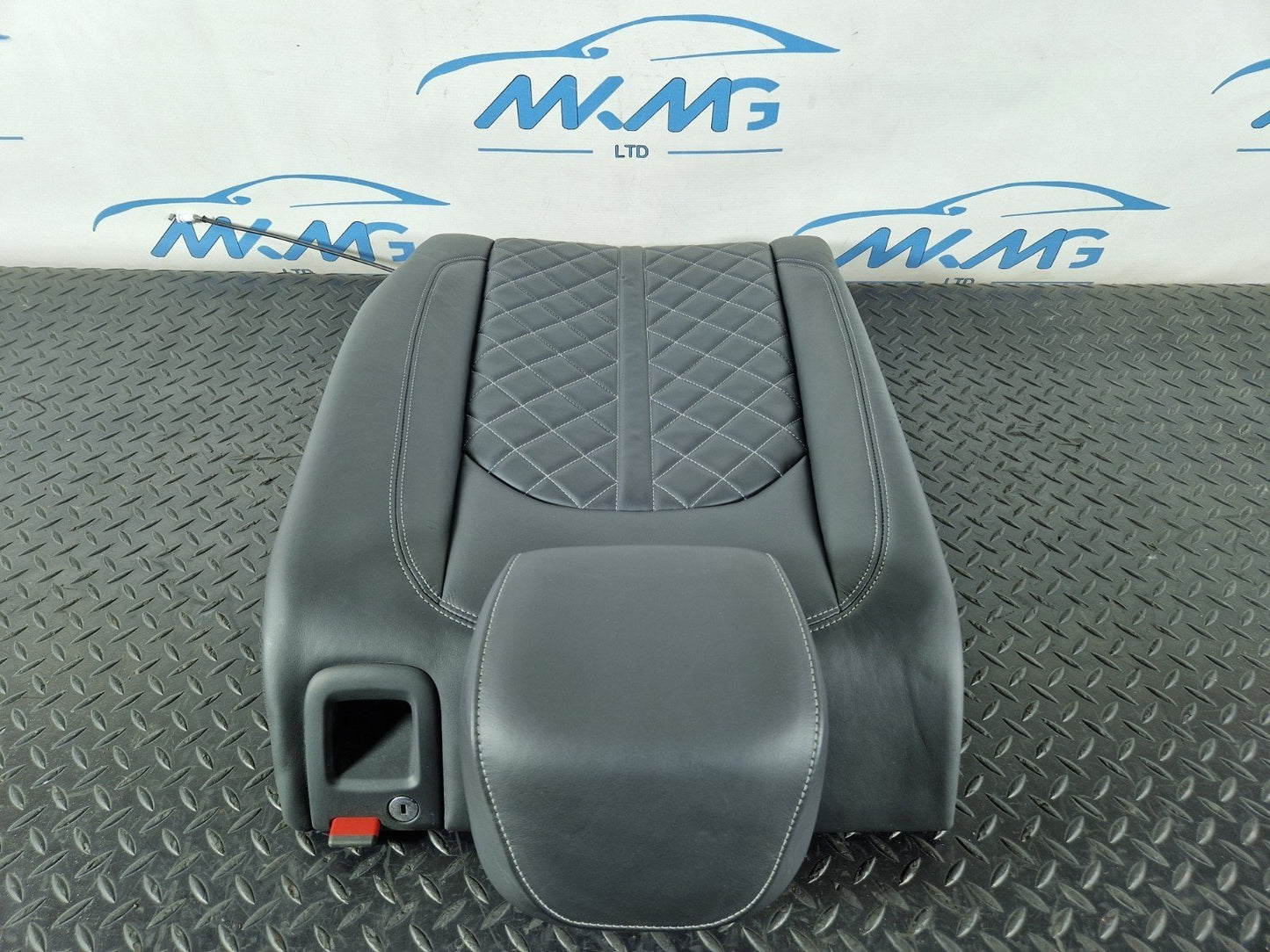 17-24 AUDI S5 F5 REAR LEFT N/S/R GENUINE LEATHER BACKREST COMFORT SEAT