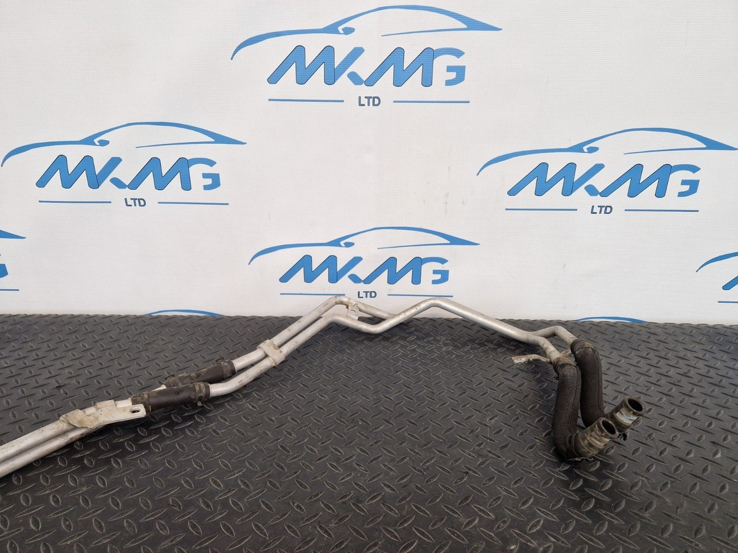 16-20 AUDI Q7 4M GENUINE ENGINE COOLANT HOSE PIPES 4M0121085M 4M0121123G