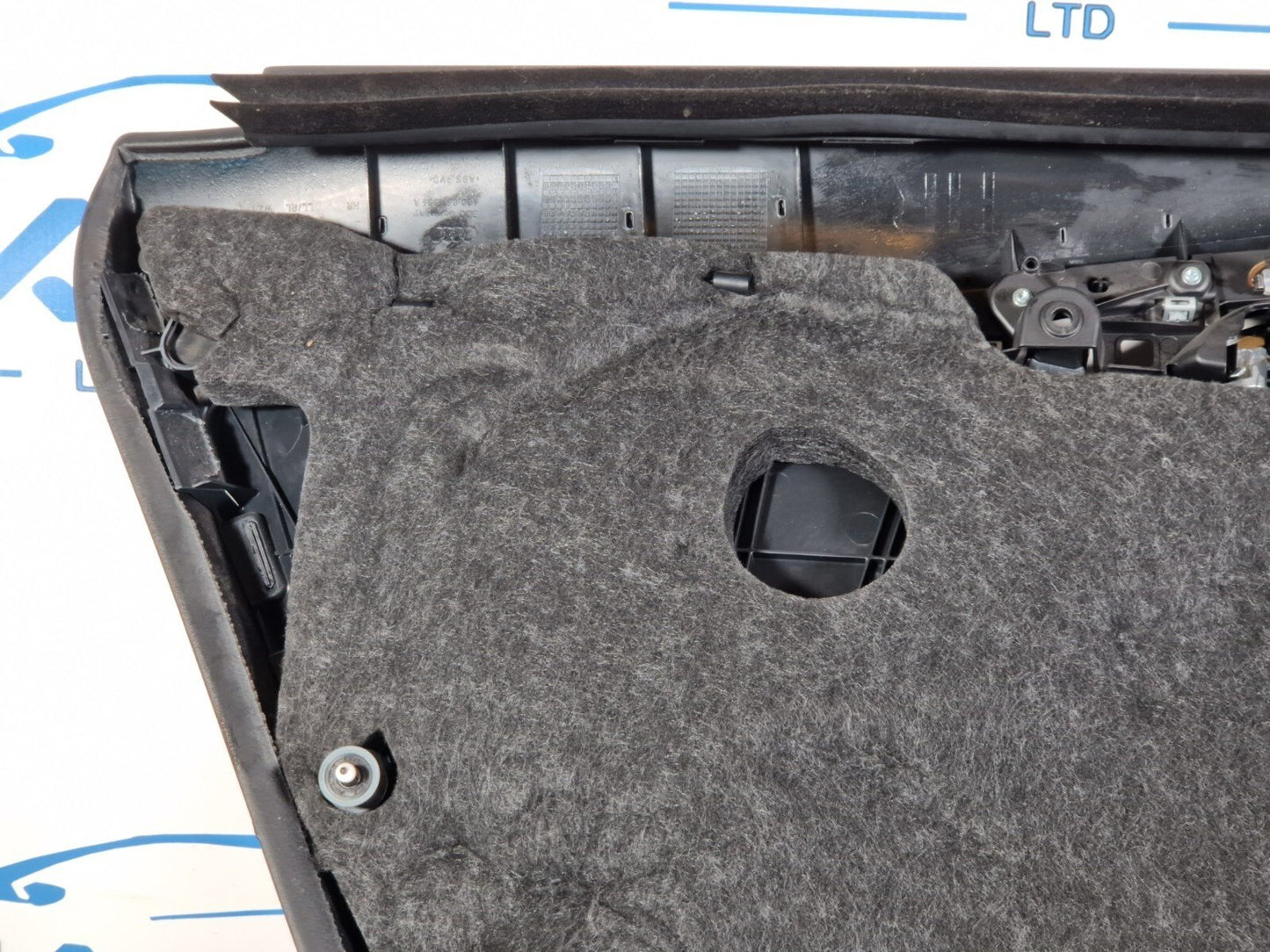 12-18 AUDI A6 C7 REAR RIGHT SIDE DOOR PANEL CARD 4G0867306A 4G0867222A