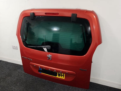 Peugeot Partner MK2 (PH1) (B9) Van Bootlid Trunk Tailgate in Tourmaline Red KHK