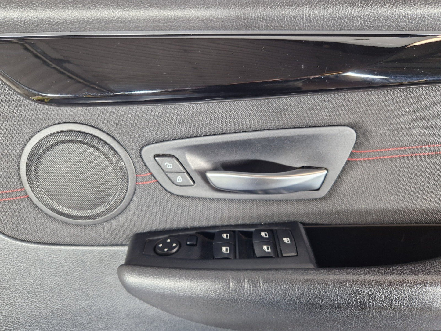 14-21 BMW 2 SERIES F45 FRONT RIGHT DRIVER SIDE DOOR CARD PANEL & WINDOW SWITCH