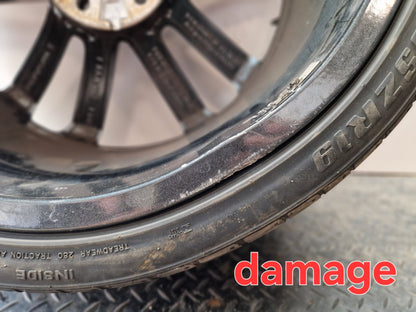 Audi A4 B9 19" Alloy Wheel with Tyre 255/35/19 8W0601025D ~3mm *Damaged*