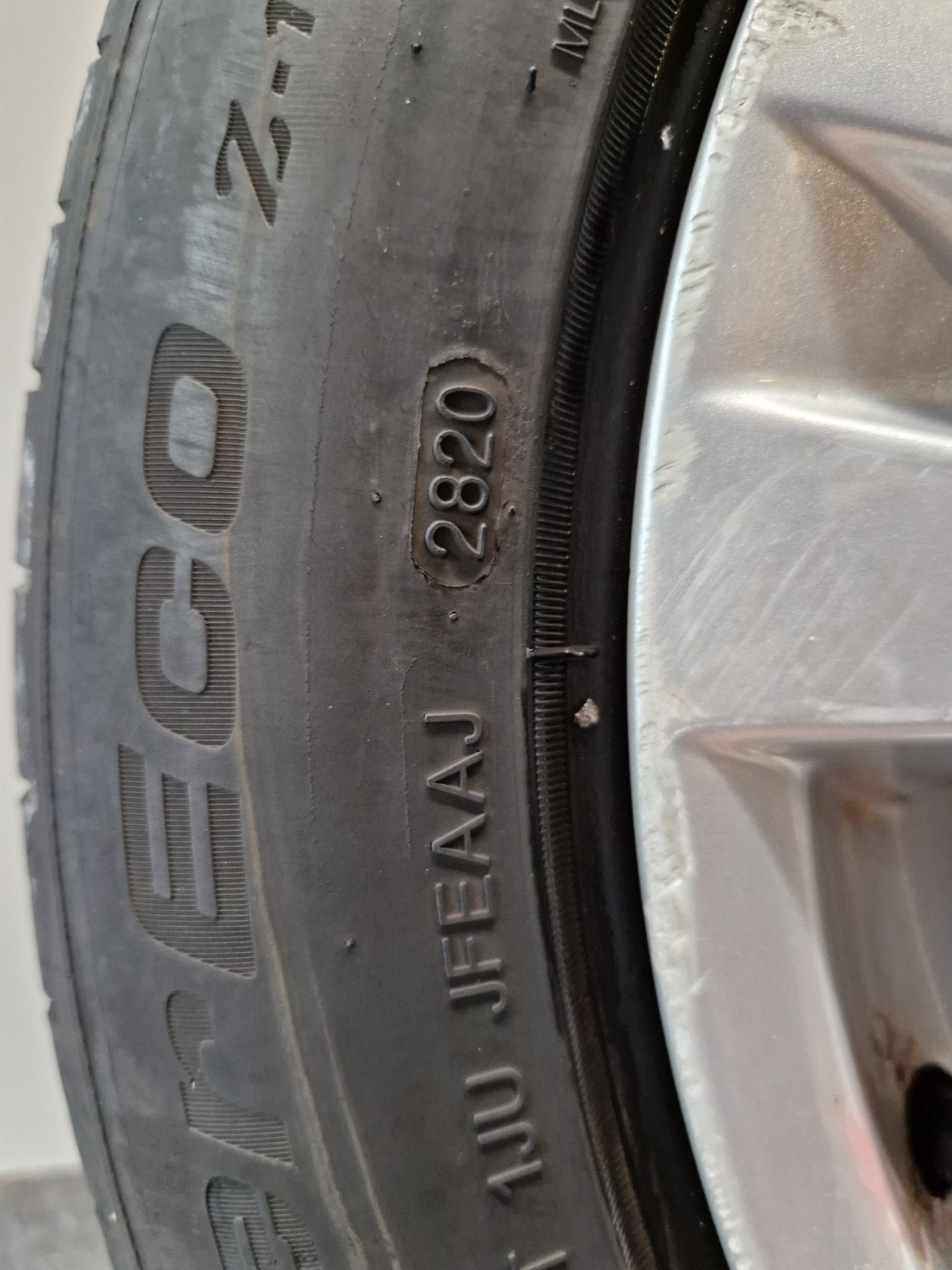 BMW 116i E87 16" Alloy Wheel with Tyre 205/55/16 ~5mm 6779696