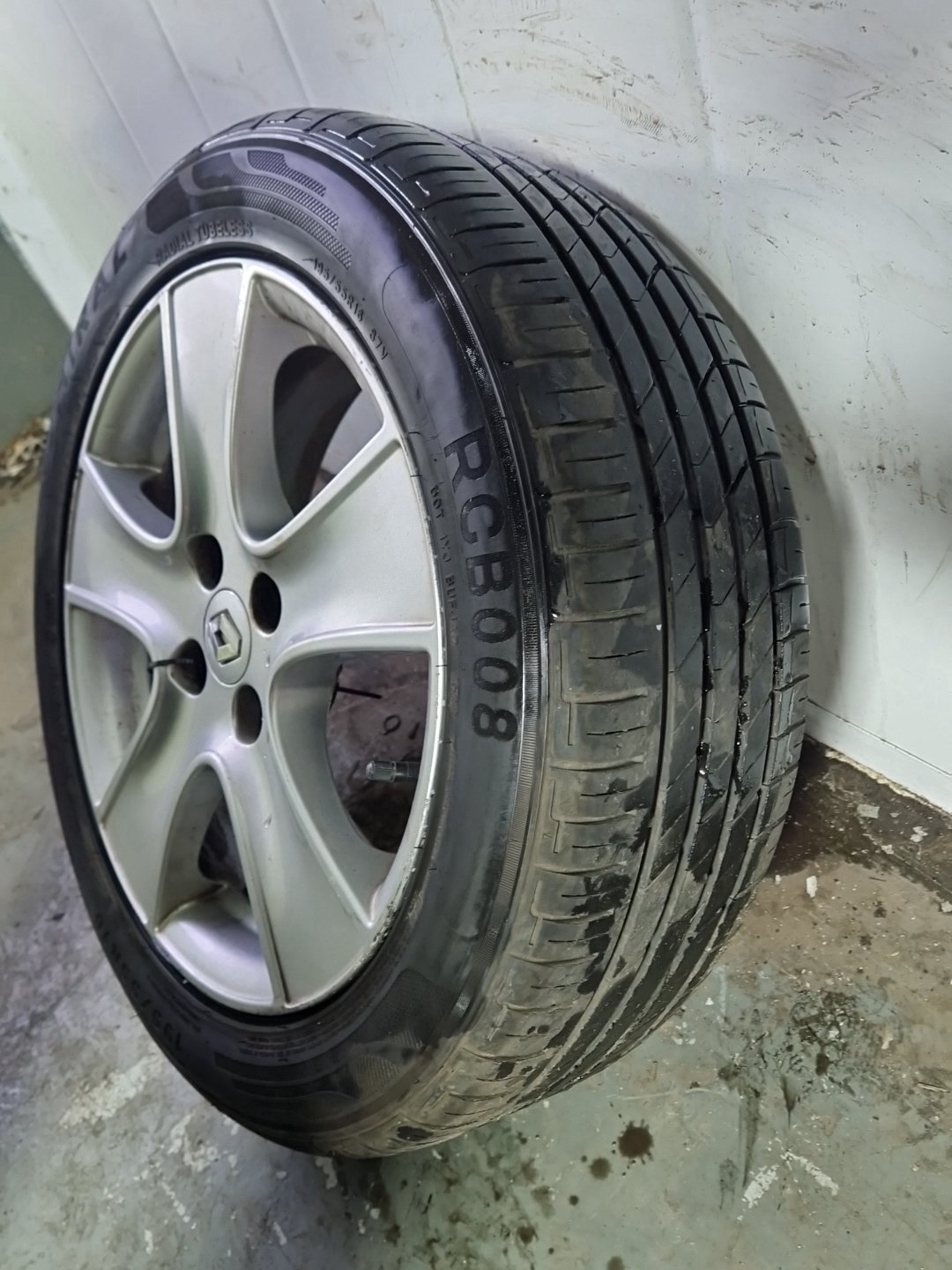Renault Clio MK4 (Ph1) (X98) 16" Alloy Wheel with Tyre 195/55/16 6mm