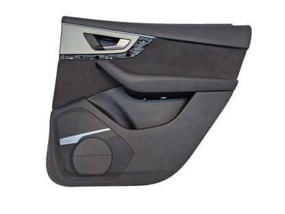16-20 AUDI Q7 4M REAR RIGHT DOOR CARD PANEL TRIM ALCANTAR COVER 4M0867306