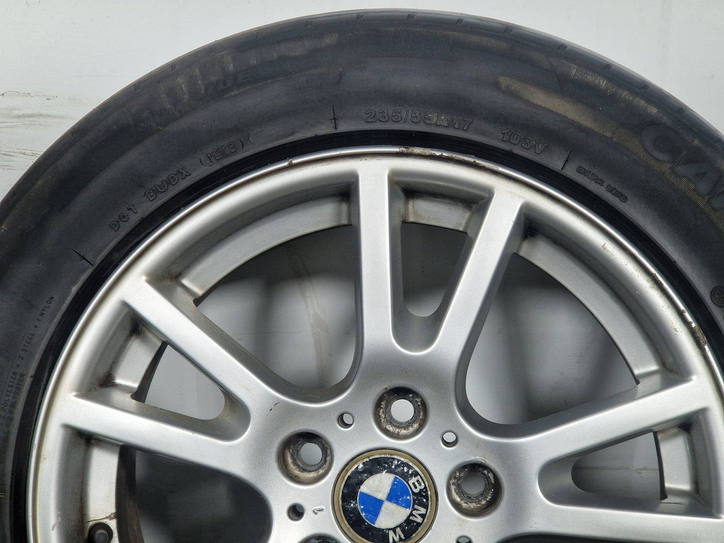 BMW X3 E83 SUV Genuine 17" Alloy Wheel with Tyre 3mm 235/55/17 3412060 0344079