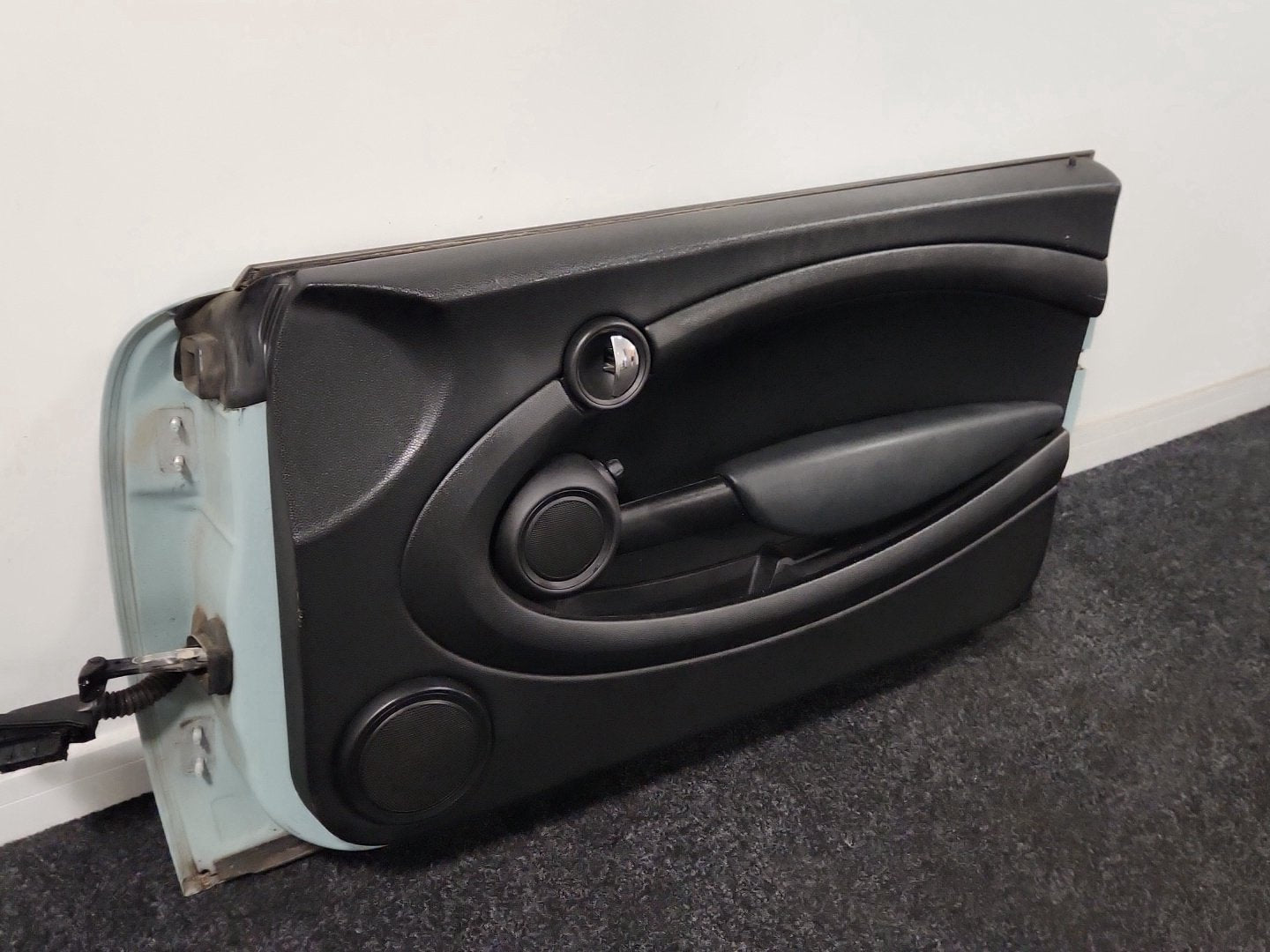 Mini Cooper Clubman R55 Estate Front Right Driver Complete Door in Ice Blue B28