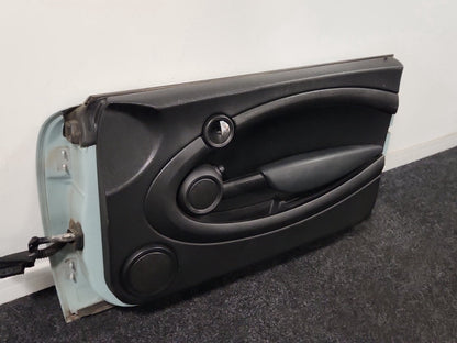 Mini Cooper Clubman R55 Estate Front Right Driver Complete Door in Ice Blue B28