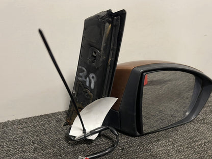 Ford C-Max MK2 (C344) MPV Front Right Door Wing Mirror in Brown Burnished Glow