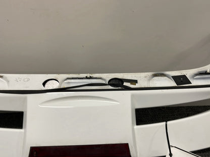 Ford Fiesta MK7 Hatchback Genuine Rear Boot Spoiler in Frozen White