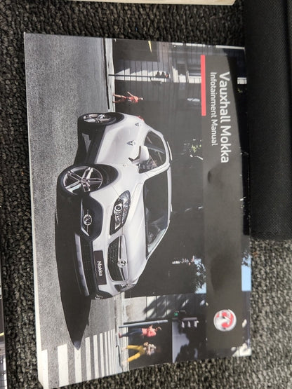 Vauxhall Mokka MK1 (G1U0) SUV Genuine Owners Manual Handbook Wallet Case