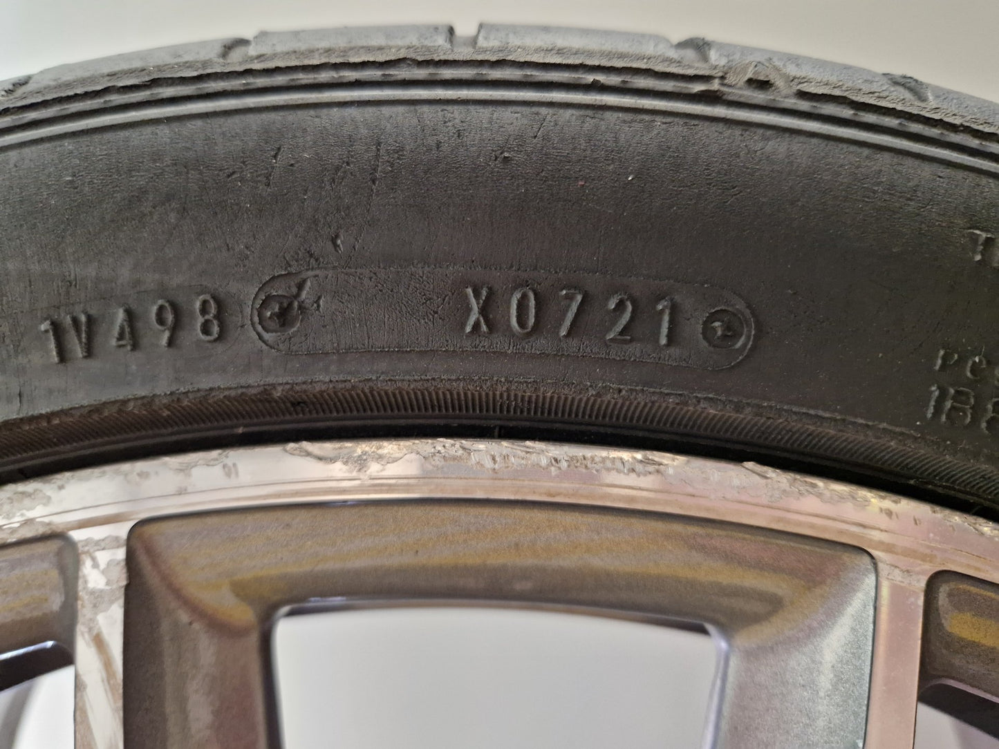 Audi A7 4G 20" Alloy Wheel with Tyre 265/35/20 ~3mm 4G8601025AE