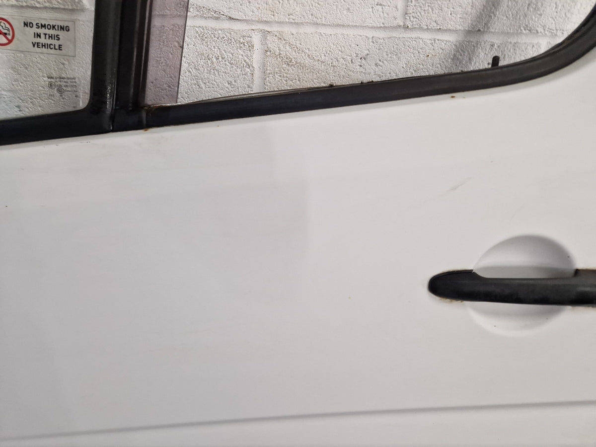 Mercedes Sprinter W906 (NCV3) Front Left N/S Complete Door in Arctic White 9147
